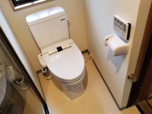 長崎市でトイレのリフォームの施工後