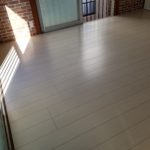 和室の床の施工後