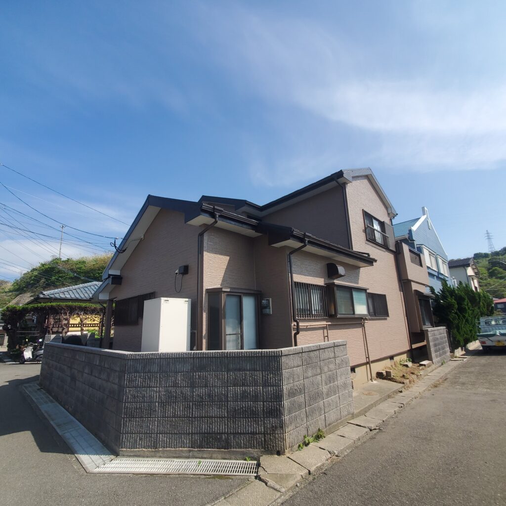 外壁塗装の施工後