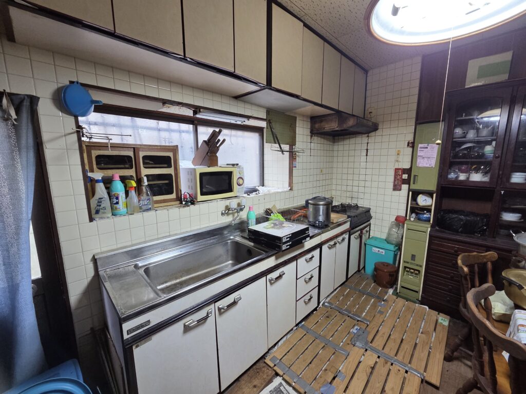 台所リフォーム前