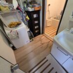 洗面所の段差解消