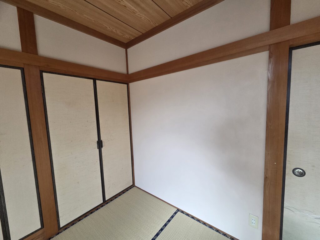 珪藻土の施工後