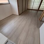 アパートの床リフォーム後